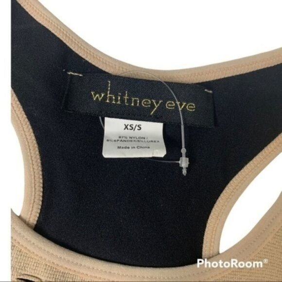 Whitney Eve Tan Bodycon Dress XS S - Picture 7 of 9
